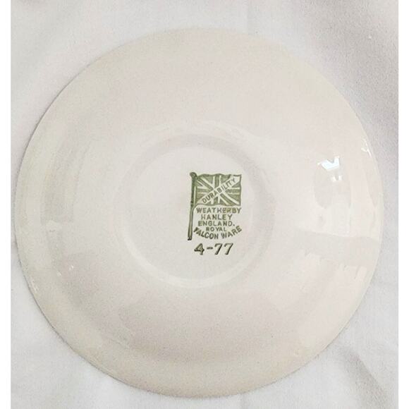 Weatherby Hanley England Royal Falcon Ware Song of Scotland 5" Plate VTG 1977 - Picture 2 of 3